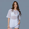 Malla Oversize Larga Blanco