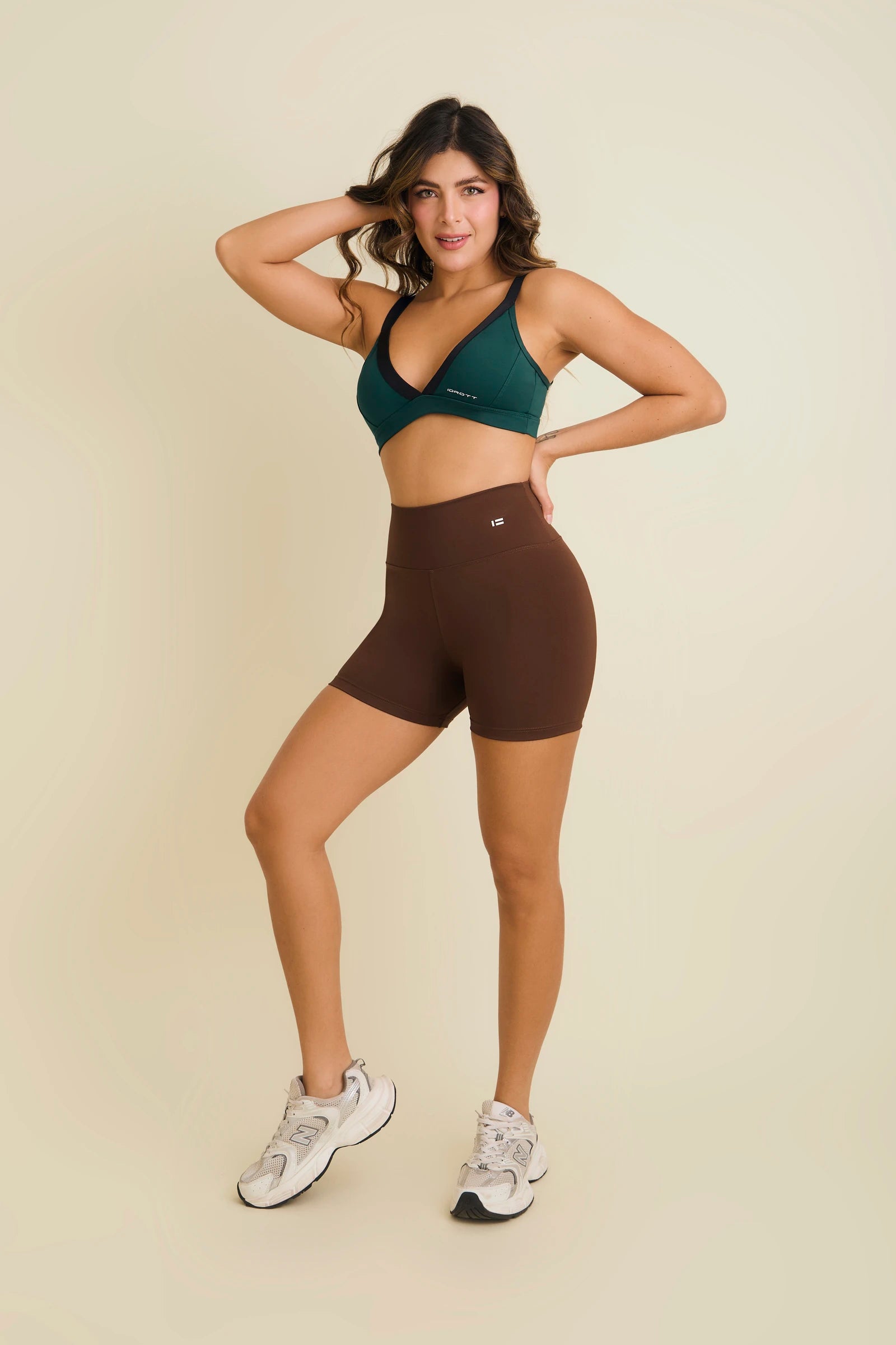 Top Deluxe Verde Esmeralda