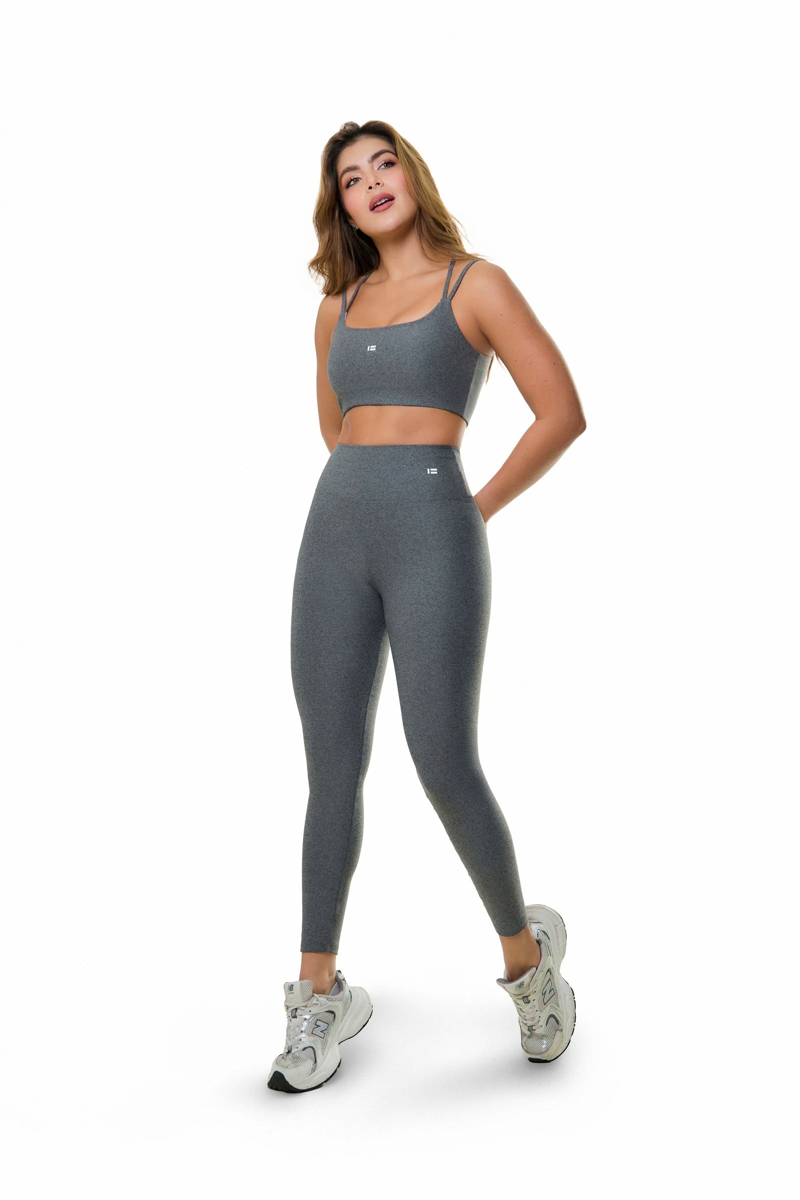 Top Flex Gris Jaspe Oscuro